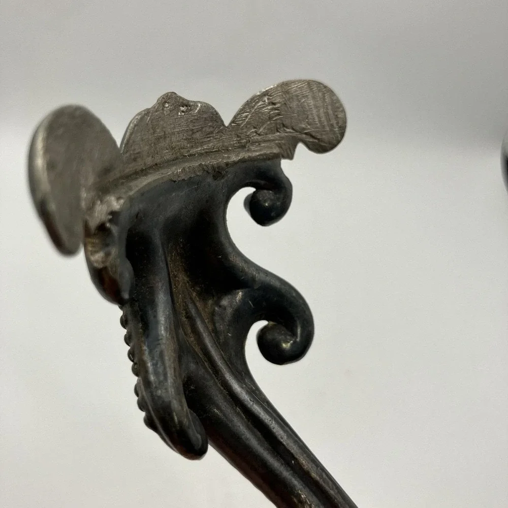 Set of 4 Vintage Winged Clawfoot Legs Cast Metal Replacement Hardware Salvage